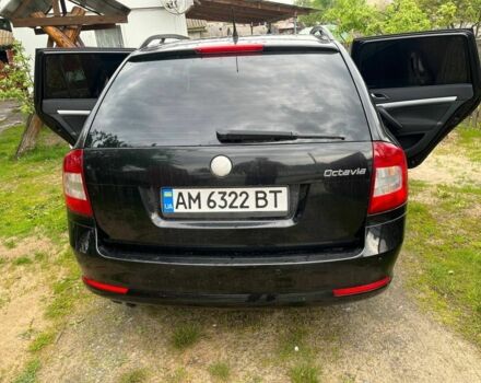 Черный Шкода Октавия, объемом двигателя 1.8 л и пробегом 206 тыс. км за 8000 $, фото 1 на Automoto.ua