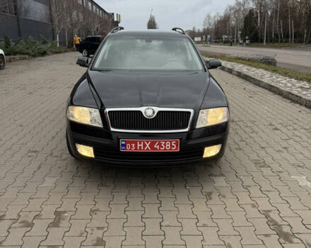 Черный Шкода Октавия, объемом двигателя 1.6 л и пробегом 197 тыс. км за 7500 $, фото 3 на Automoto.ua