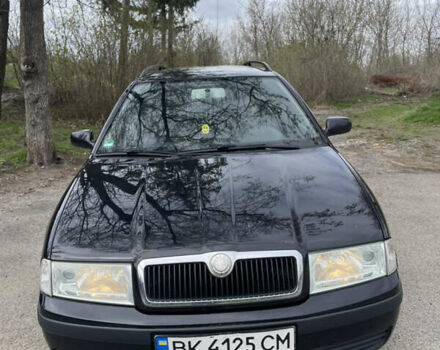 Чорний Шкода Октавія, об'ємом двигуна 1.6 л та пробігом 196 тис. км за 5800 $, фото 12 на Automoto.ua