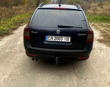 Черный Шкода Октавия, объемом двигателя 1.8 л и пробегом 313 тыс. км за 6300 $, фото 2 на Automoto.ua