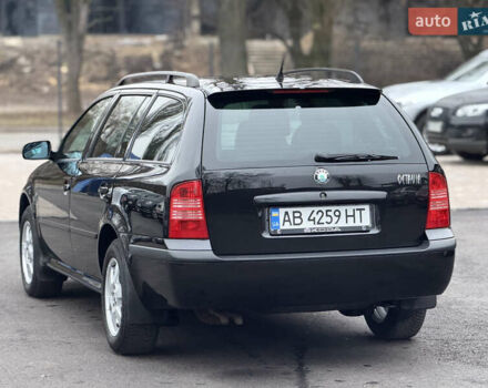 Черный Шкода Октавия, объемом двигателя 1.6 л и пробегом 201 тыс. км за 7199 $, фото 1 на Automoto.ua