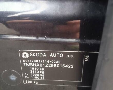 Чорний Шкода Октавія, об'ємом двигуна 1.6 л та пробігом 193 тис. км за 7400 $, фото 1 на Automoto.ua