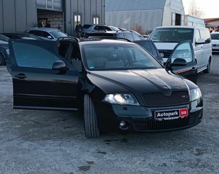 Черный Шкода Октавия, объемом двигателя 2 л и пробегом 252 тыс. км за 7990 $, фото 19 на Automoto.ua