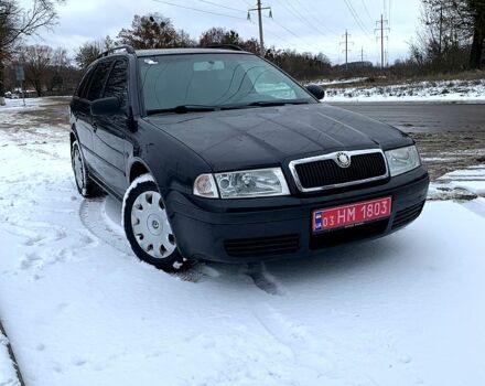 Черный Шкода Октавия, объемом двигателя 1.6 л и пробегом 181 тыс. км за 6500 $, фото 11 на Automoto.ua