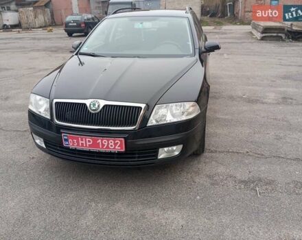 Чорний Шкода Октавія, об'ємом двигуна 1.6 л та пробігом 218 тис. км за 6700 $, фото 1 на Automoto.ua