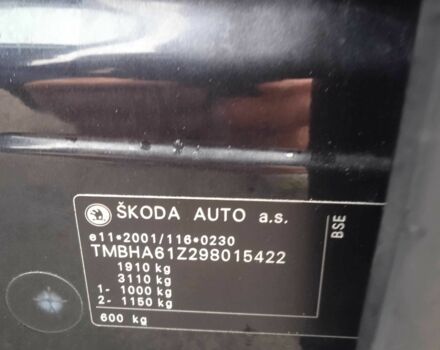 Черный Шкода Октавия, объемом двигателя 1.6 л и пробегом 193 тыс. км за 7400 $, фото 15 на Automoto.ua