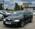 Черный Шкода Октавия, объемом двигателя 2 л и пробегом 215 тыс. км за 7900 $, фото 1 на Automoto.ua