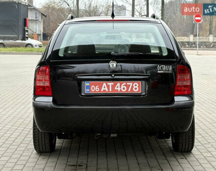 Черный Шкода Октавия, объемом двигателя 1.6 л и пробегом 218 тыс. км за 6777 $, фото 15 на Automoto.ua