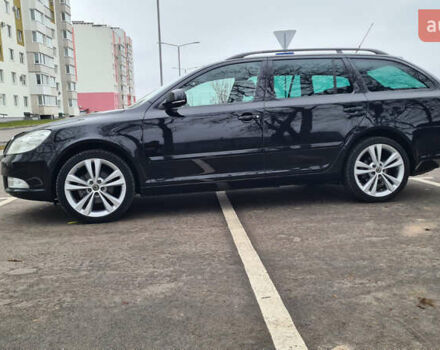 Черный Шкода Октавия, объемом двигателя 1.8 л и пробегом 220 тыс. км за 9700 $, фото 1 на Automoto.ua