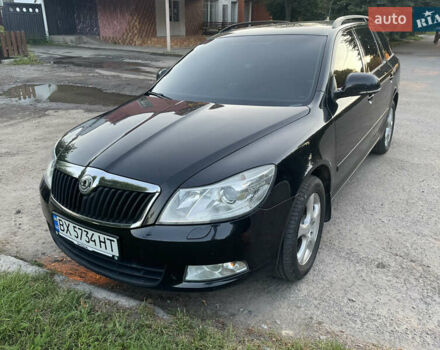 Черный Шкода Октавия, объемом двигателя 1.6 л и пробегом 265 тыс. км за 8200 $, фото 1 на Automoto.ua