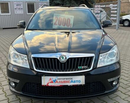 Черный Шкода Октавия, объемом двигателя 2 л и пробегом 203 тыс. км за 10900 $, фото 1 на Automoto.ua