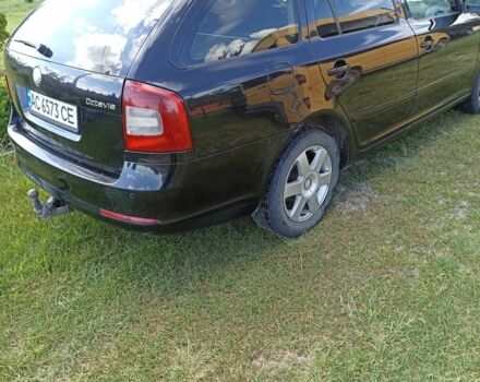 Черный Шкода Октавия, объемом двигателя 2 л и пробегом 402 тыс. км за 8500 $, фото 2 на Automoto.ua