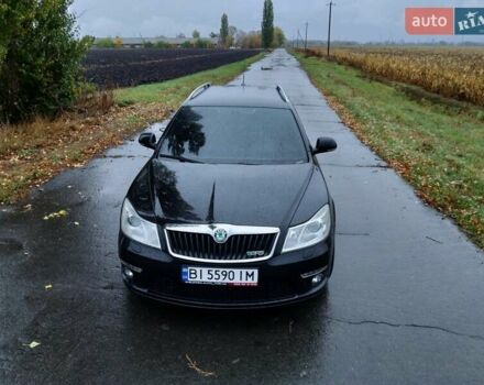 Черный Шкода Октавия, объемом двигателя 2 л и пробегом 220 тыс. км за 10500 $, фото 7 на Automoto.ua