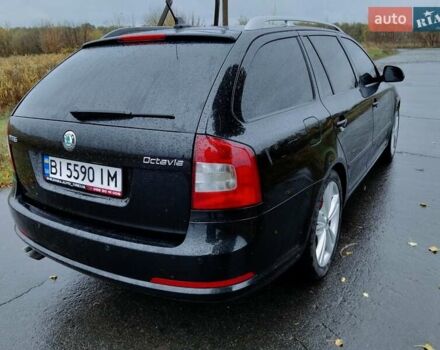 Черный Шкода Октавия, объемом двигателя 2 л и пробегом 220 тыс. км за 10500 $, фото 11 на Automoto.ua