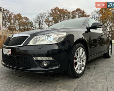 Черный Шкода Октавия, объемом двигателя 2 л и пробегом 265 тыс. км за 11950 $, фото 2 на Automoto.ua