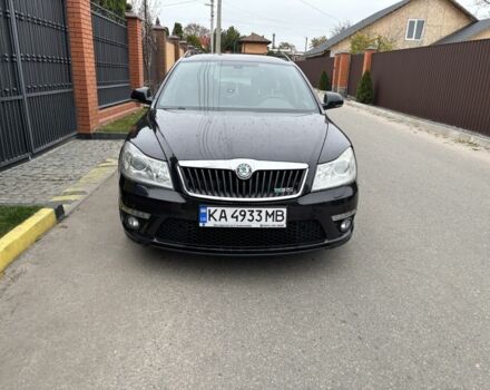 Черный Шкода Октавия, объемом двигателя 2 л и пробегом 260 тыс. км за 8700 $, фото 1 на Automoto.ua