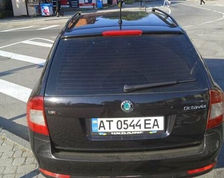 Черный Шкода Октавия, объемом двигателя 1.6 л и пробегом 278 тыс. км за 6300 $, фото 6 на Automoto.ua