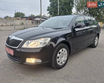 Черный Шкода Октавия, объемом двигателя 1.6 л и пробегом 221 тыс. км за 8750 $, фото 1 на Automoto.ua
