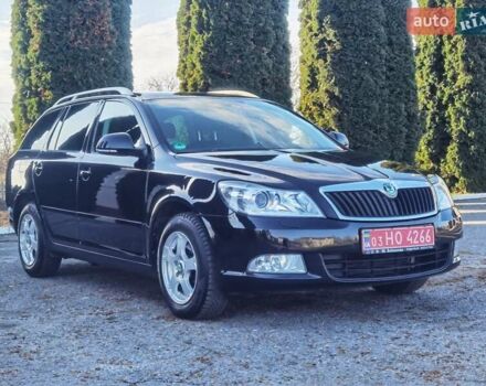 Черный Шкода Октавия, объемом двигателя 2 л и пробегом 178 тыс. км за 10250 $, фото 1 на Automoto.ua