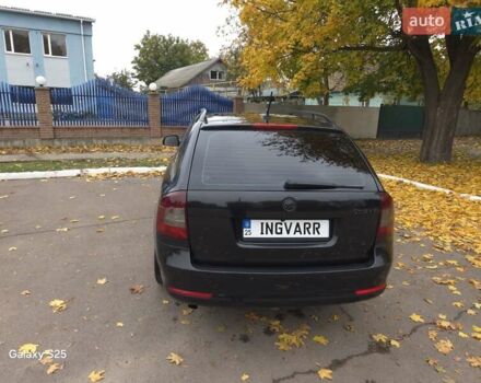 Черный Шкода Октавия, объемом двигателя 1.6 л и пробегом 243 тыс. км за 8999 $, фото 4 на Automoto.ua
