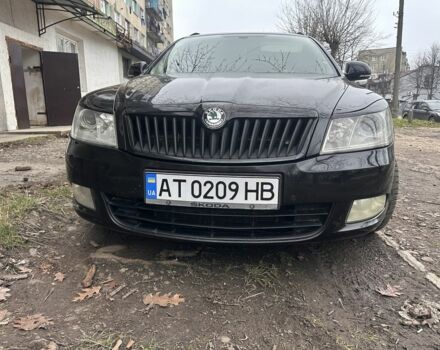 Черный Шкода Октавия, объемом двигателя 1.6 л и пробегом 281 тыс. км за 6458 $, фото 1 на Automoto.ua
