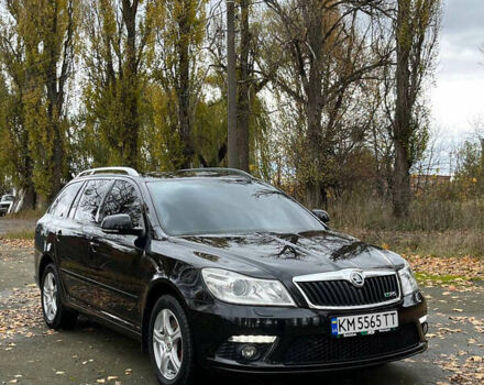 Черный Шкода Октавия, объемом двигателя 2 л и пробегом 228 тыс. км за 10000 $, фото 5 на Automoto.ua