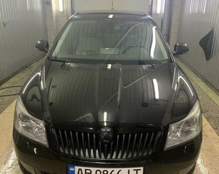 Черный Шкода Октавия, объемом двигателя 2 л и пробегом 252 тыс. км за 12000 $, фото 1 на Automoto.ua