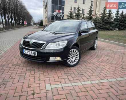 Черный Шкода Октавия, объемом двигателя 1.8 л и пробегом 210 тыс. км за 9150 $, фото 2 на Automoto.ua