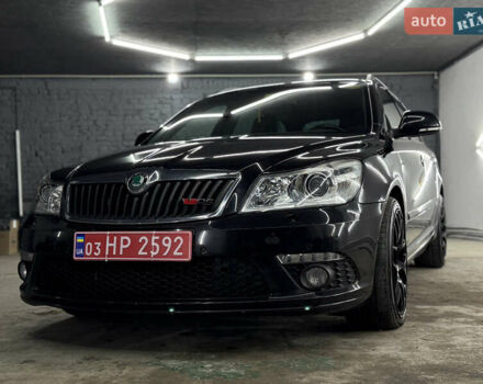 Чорний Шкода Октавія, об'ємом двигуна 2 л та пробігом 193 тис. км за 9999 $, фото 2 на Automoto.ua