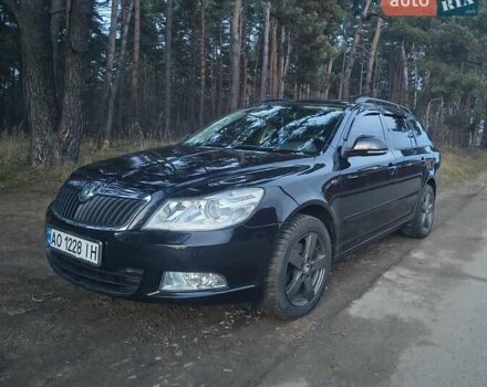 Черный Шкода Октавия, объемом двигателя 2 л и пробегом 139 тыс. км за 13499 $, фото 1 на Automoto.ua
