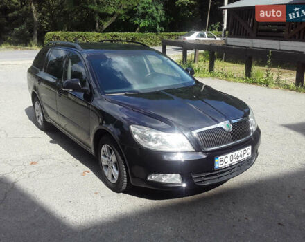 Черный Шкода Октавия, объемом двигателя 1.6 л и пробегом 282 тыс. км за 7199 $, фото 1 на Automoto.ua