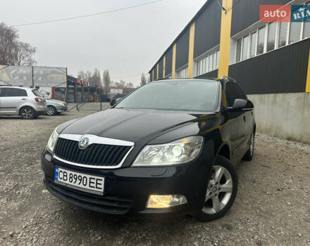 Черный Шкода Октавия, объемом двигателя 1.6 л и пробегом 227 тыс. км за 8700 $, фото 1 на Automoto.ua