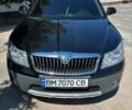Черный Шкода Октавия, объемом двигателя 2 л и пробегом 210 тыс. км за 12300 $, фото 1 на Automoto.ua