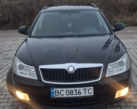 Черный Шкода Октавия, объемом двигателя 2 л и пробегом 294 тыс. км за 7800 $, фото 1 на Automoto.ua