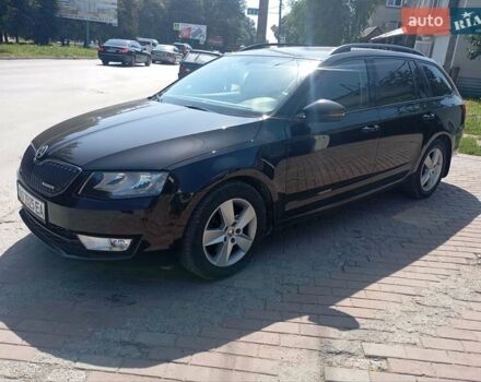 Черный Шкода Октавия, объемом двигателя 1.6 л и пробегом 267 тыс. км за 9500 $, фото 1 на Automoto.ua