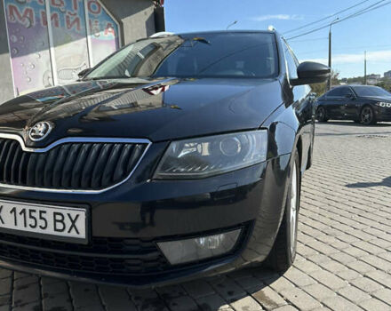 Черный Шкода Октавия, объемом двигателя 2 л и пробегом 263 тыс. км за 12500 $, фото 1 на Automoto.ua