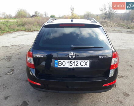Черный Шкода Октавия, объемом двигателя 2 л и пробегом 227 тыс. км за 12900 $, фото 4 на Automoto.ua
