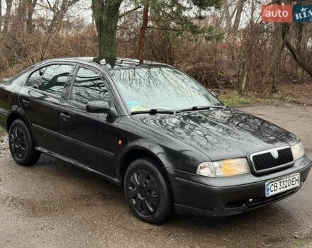 Черный Шкода Октавия, объемом двигателя 1.6 л и пробегом 235 тыс. км за 3450 $, фото 2 на Automoto.ua