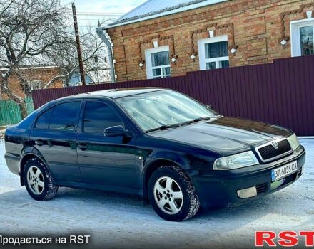 Черный Шкода Октавия, объемом двигателя 1.8 л и пробегом 200 тыс. км за 3999 $, фото 1 на Automoto.ua