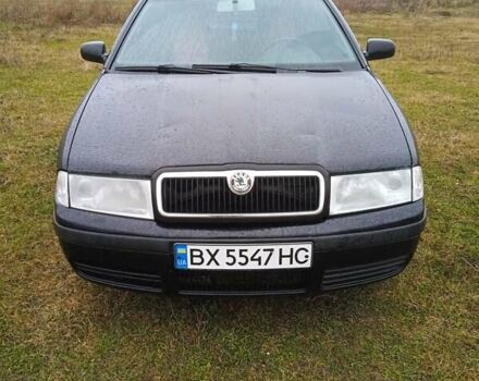 Черный Шкода Октавия, объемом двигателя 1.6 л и пробегом 410 тыс. км за 3200 $, фото 1 на Automoto.ua