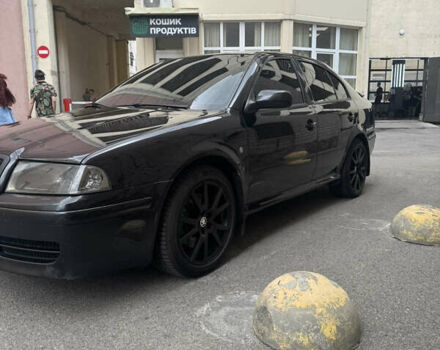 Черный Шкода Октавия, объемом двигателя 1.78 л и пробегом 330 тыс. км за 6000 $, фото 2 на Automoto.ua