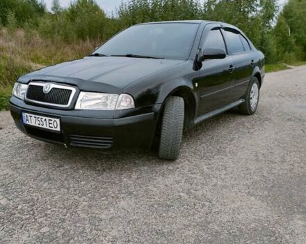 Чорний Шкода Октавія, об'ємом двигуна 1.6 л та пробігом 163 тис. км за 4800 $, фото 1 на Automoto.ua