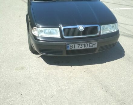 Черный Шкода Октавия, объемом двигателя 2 л и пробегом 212 тыс. км за 4600 $, фото 2 на Automoto.ua