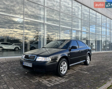 Чорний Шкода Октавія, об'ємом двигуна 1.6 л та пробігом 370 тис. км за 4200 $, фото 1 на Automoto.ua