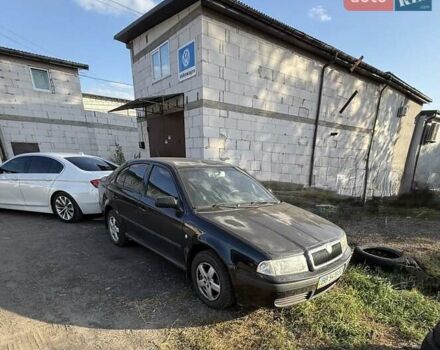 Чорний Шкода Октавія, об'ємом двигуна 1.6 л та пробігом 50 тис. км за 4400 $, фото 1 на Automoto.ua