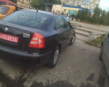 Черный Шкода Октавия, объемом двигателя 1.6 л и пробегом 235 тыс. км за 5500 $, фото 5 на Automoto.ua