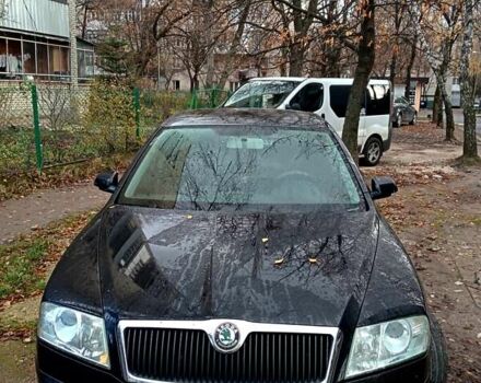 Черный Шкода Октавия, объемом двигателя 1.6 л и пробегом 215 тыс. км за 5350 $, фото 10 на Automoto.ua