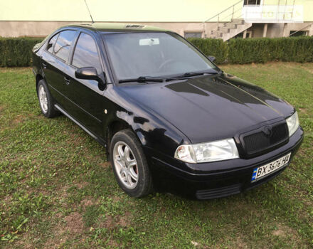 Черный Шкода Октавия, объемом двигателя 1.6 л и пробегом 165 тыс. км за 4700 $, фото 5 на Automoto.ua