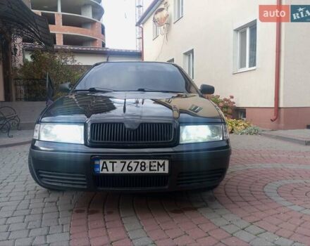 Черный Шкода Октавия, объемом двигателя 1.6 л и пробегом 194 тыс. км за 4800 $, фото 6 на Automoto.ua