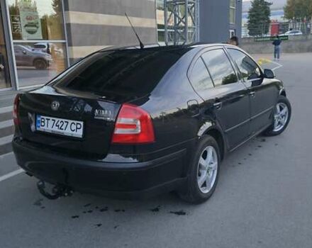 Черный Шкода Октавия, объемом двигателя 1.6 л и пробегом 235 тыс. км за 6000 $, фото 7 на Automoto.ua